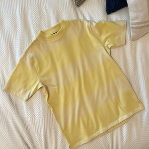 Levi’s 90’s t-shirt stripped yellow/cream